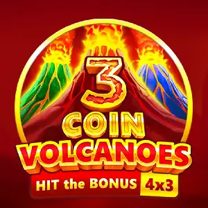 SV96 Casino selection featuring 3 Coin Volcanoes